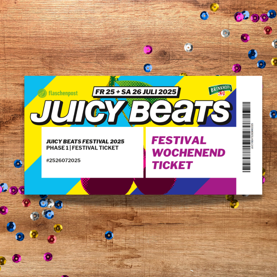 Tickets 2025 Juicy Beats Festival